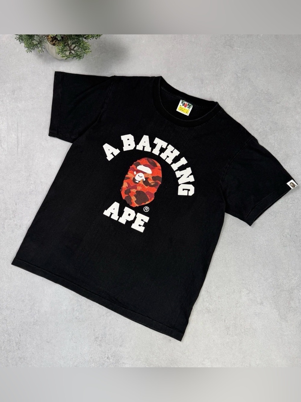 Bape Tee - Red Camo